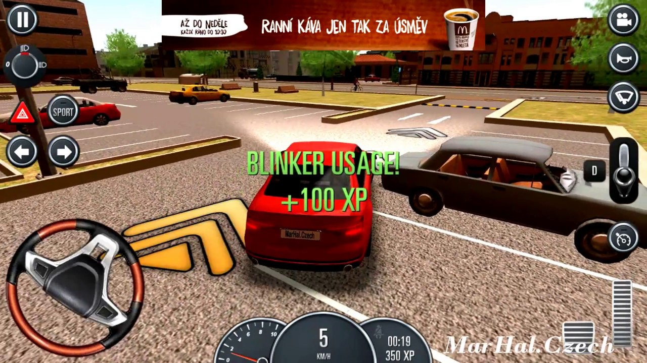 blocky car parking and driving sim simulator 2016